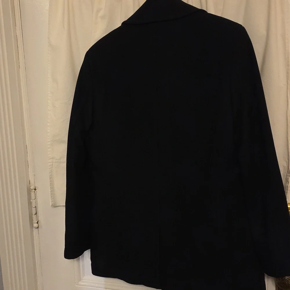 Boden Men's Navy Pea Coat - Small - Picture 2 of 5